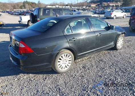 2012 Ford Fusion Hybrid z USA, uszkodzony, nr VIN 3FADP0L39CR228723